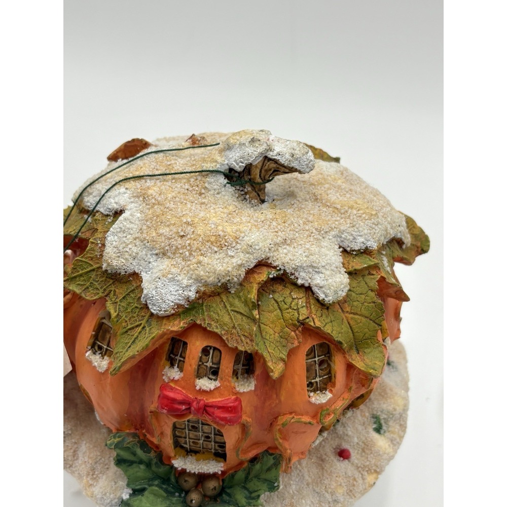 VTG Silvestri Pumpkin Inn Lighted Village House Dean Griff Halloween Holiday - Picture 3 of 14